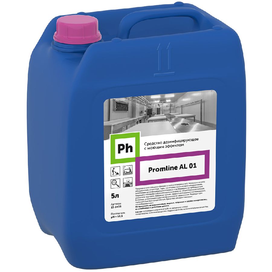 Promline AL 01 Средство дезинфицирующее с моющим эффектом card thumb