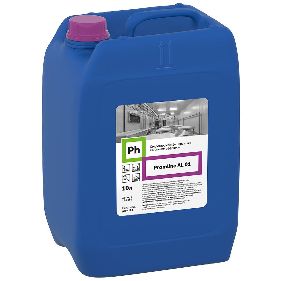 Promline AL 01 Средство дезинфицирующее с моющим эффектом в средней канистре card thumb