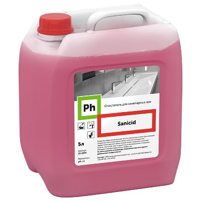 Sanicid Очиститель для санитарных зон в канистре thumb
